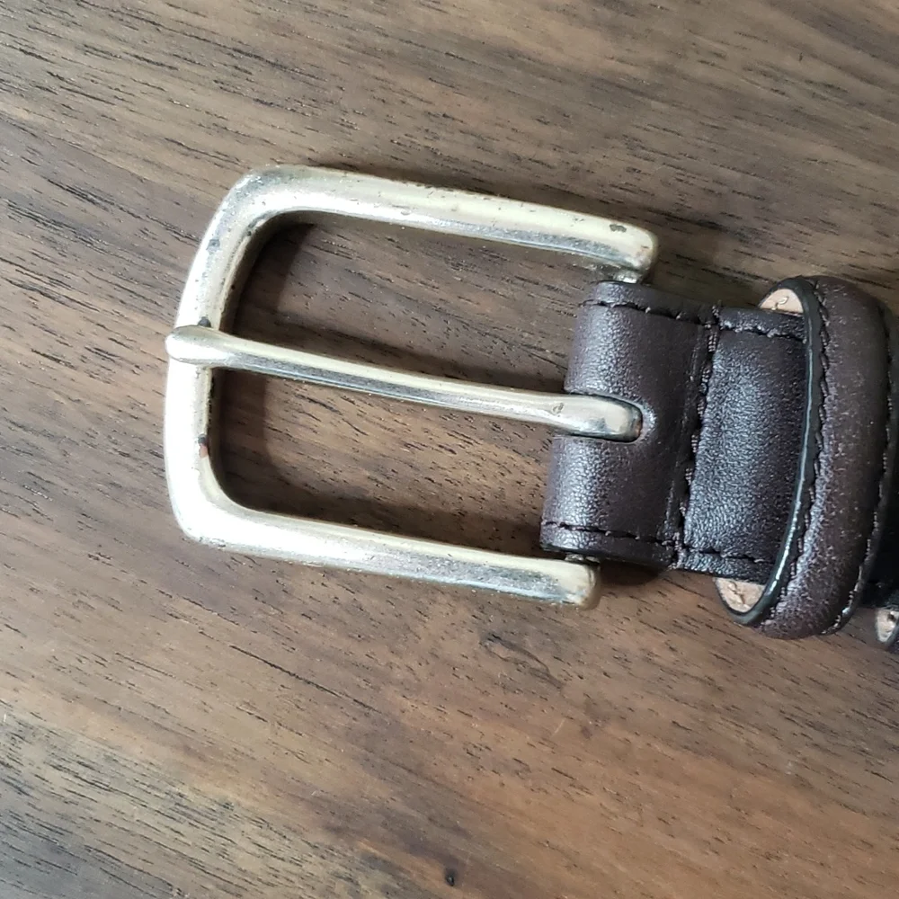 J. Crew Leather Belt Sz 36